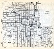 Isanti County, Dalbo, Maple Ridge, Stanchfield, Wyanett, Springvale, Cambridge, Bradford, Spencer Brook, Minnesota State Atlas 1954